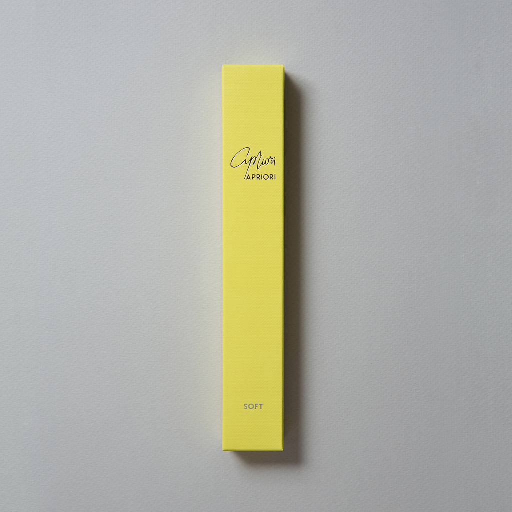 Sunflower Yellow Silver designer toothbrush SLIM by Apriori