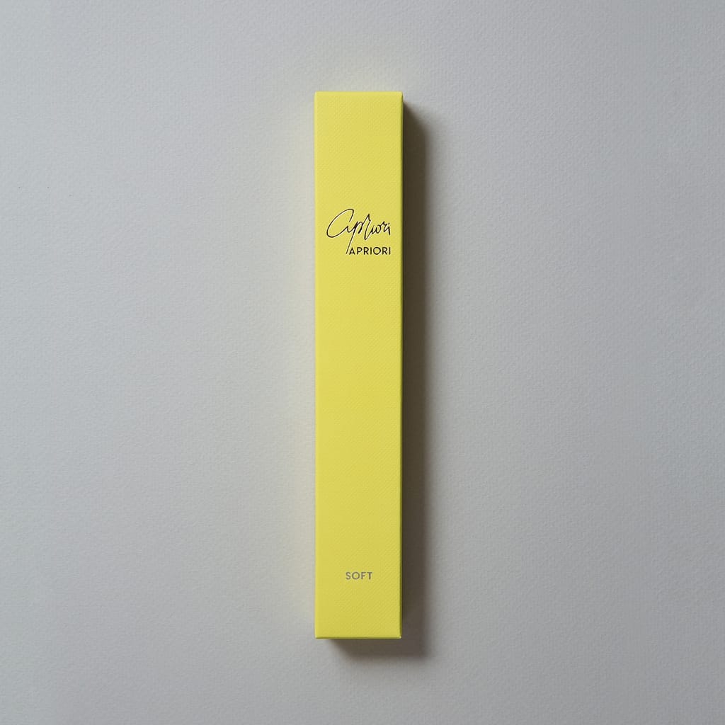 Sunflower Yellow Silver designer toothbrush SLIM by Apriori