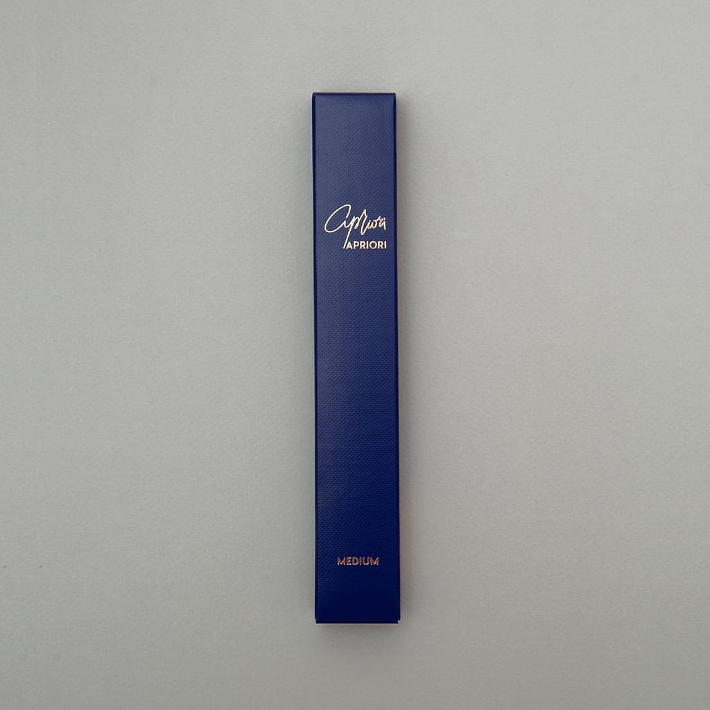 Sapphire Blue Gold designer toothbrush SLIM by Apriori