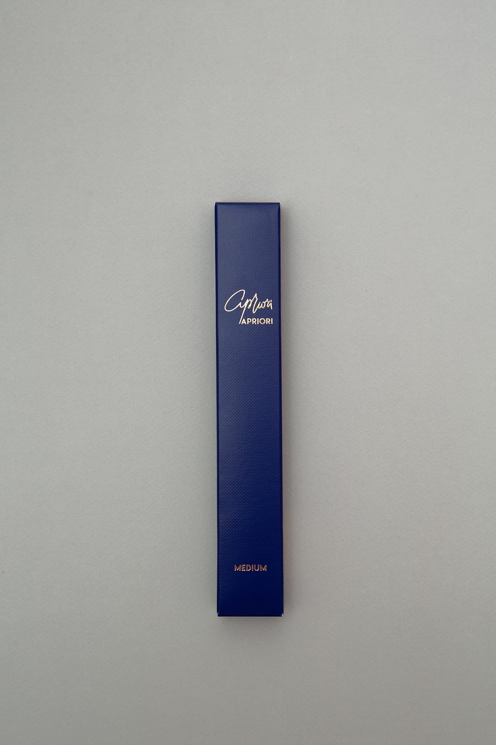 Sapphire Blue Gold designer toothbrush SLIM by Apriori